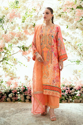 Sarah Sheeraz Luxury Shamos Silk 3 Piece Unstitched